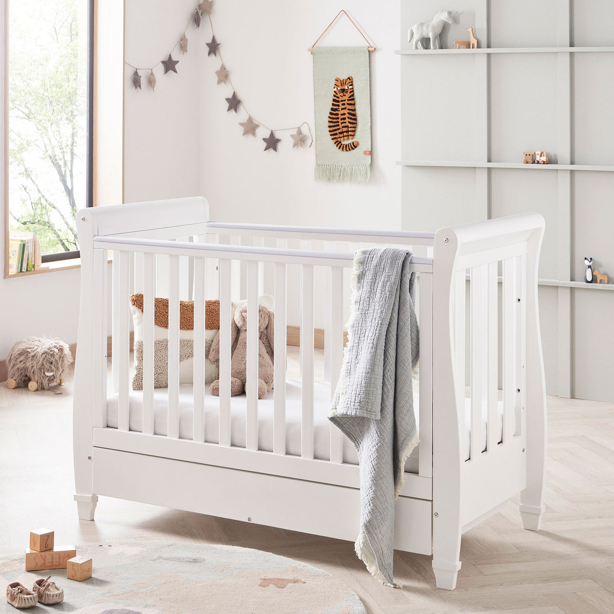 Rosette sidecar baby outlet bed