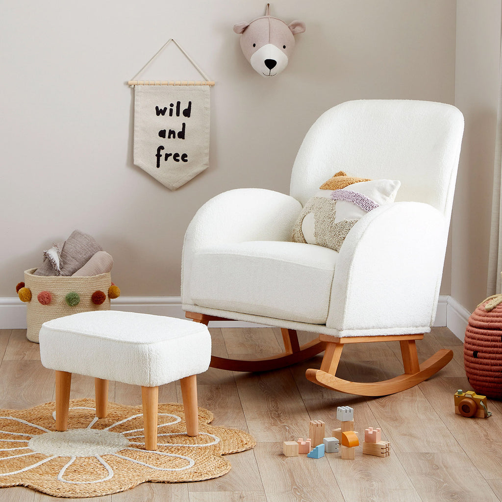 New Babymore Nursing Rocking Chairs with Footstools for 2024