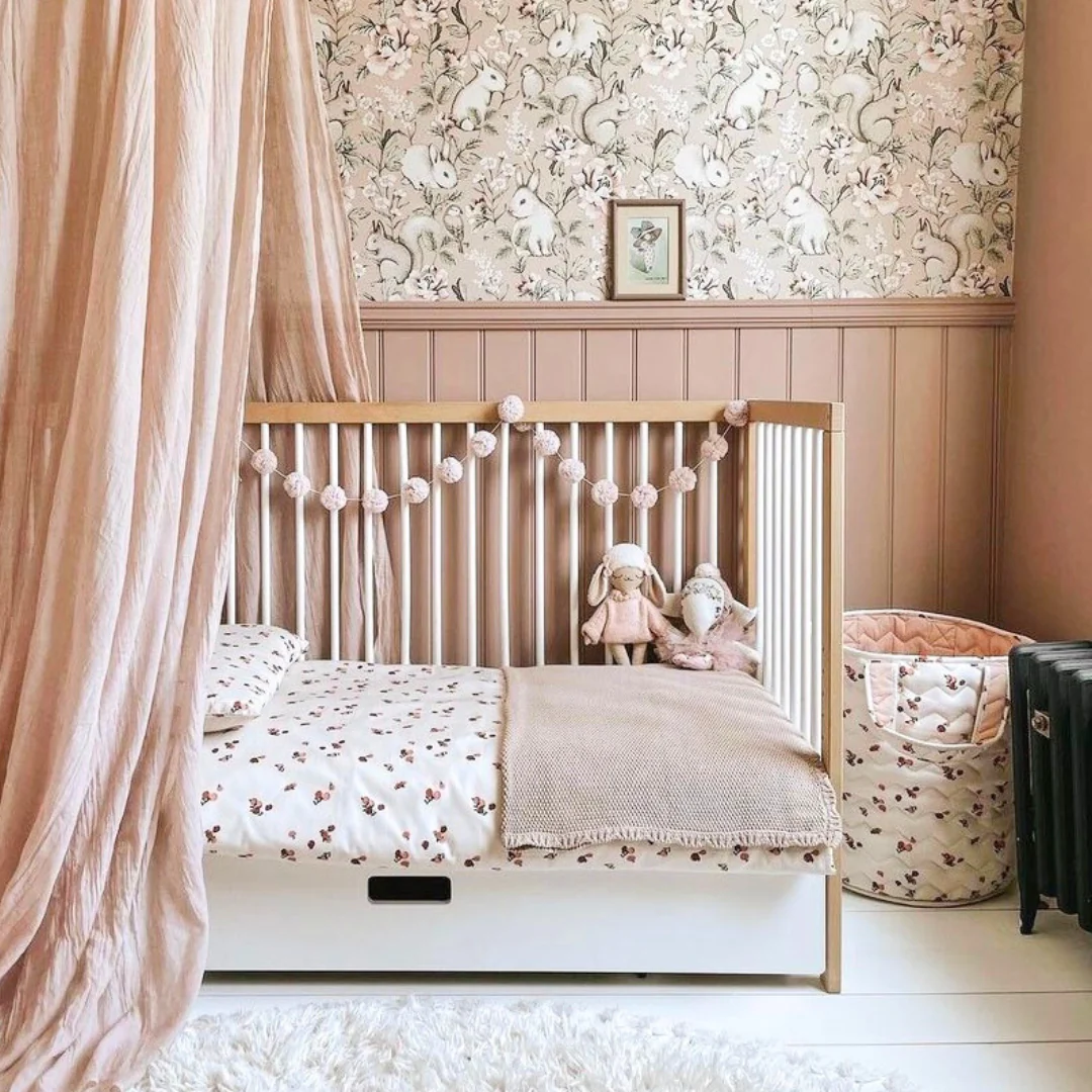 Nursery with bed on sale