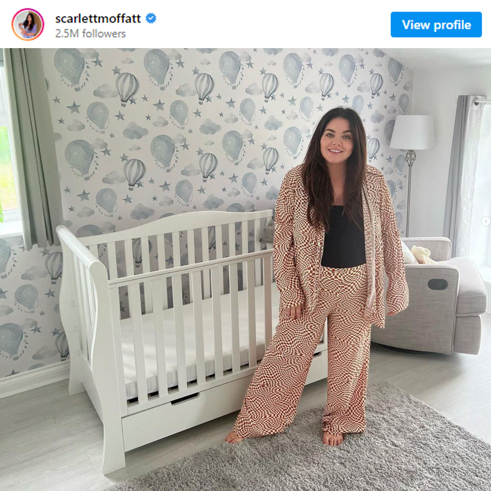 Gogglebox Star Scarlett Moffatt Share's Her Nursery on Instagram