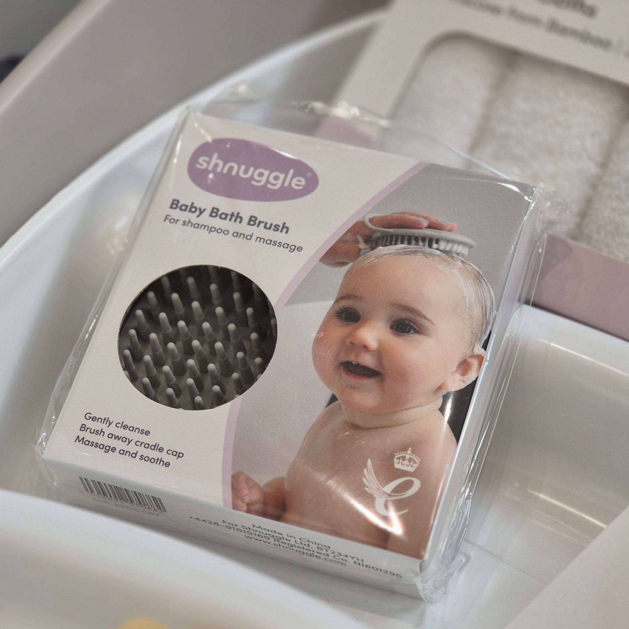 Shnuggle Piece Newborn Baby Bath Time Bundle Complete Set – My