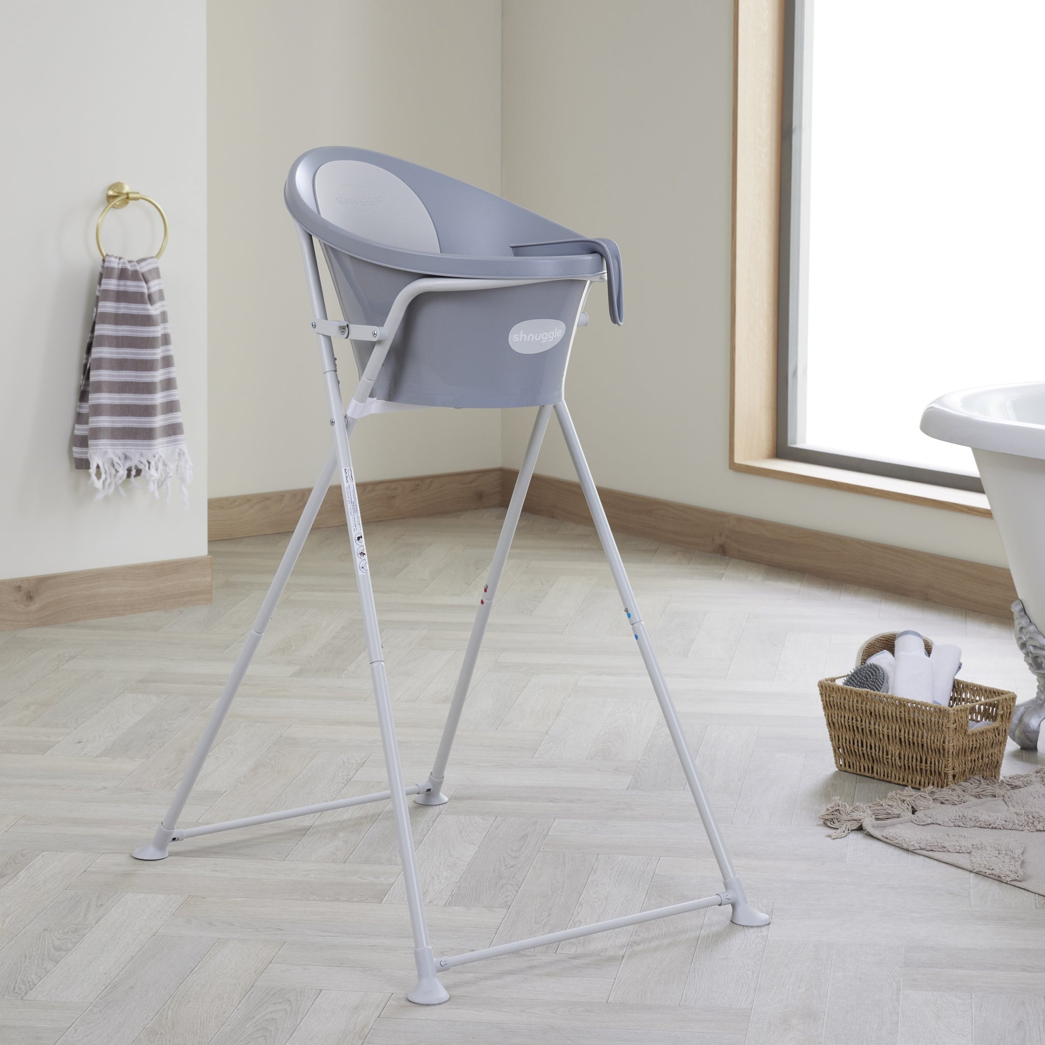 Shnuggle Newborn Baby Bath Tub With Seat Support – My First Nursery