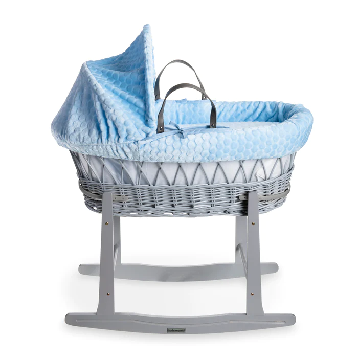 Grey clair de lune moses basket cheap
