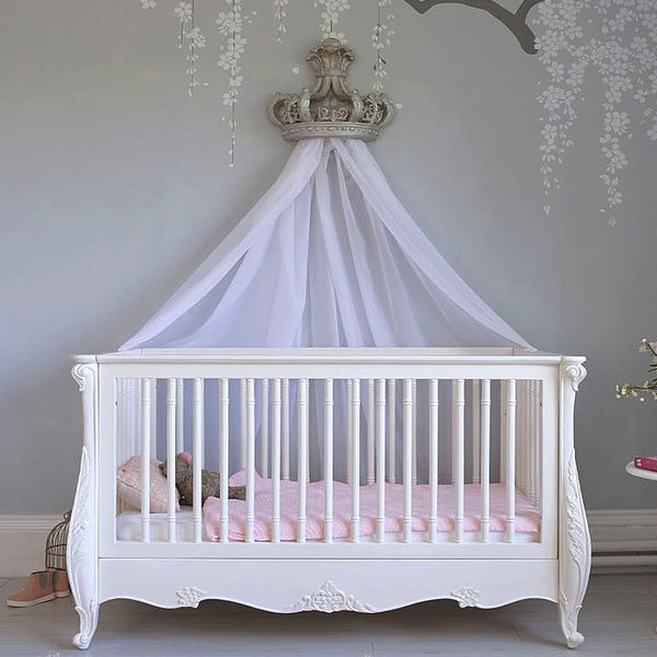 Crib hotsell canopy crown