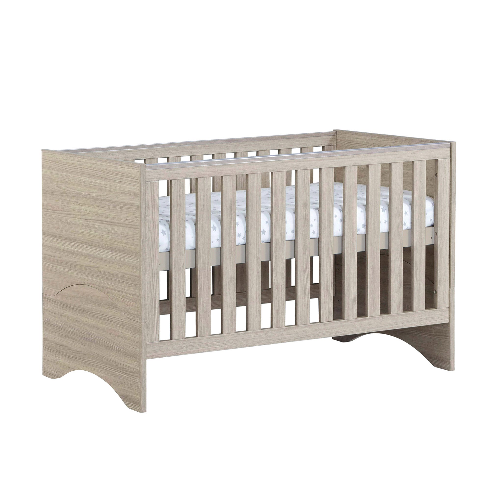 Babymore Veni Nursery Room Cot Bed Optional Under Drawer My First Nursery