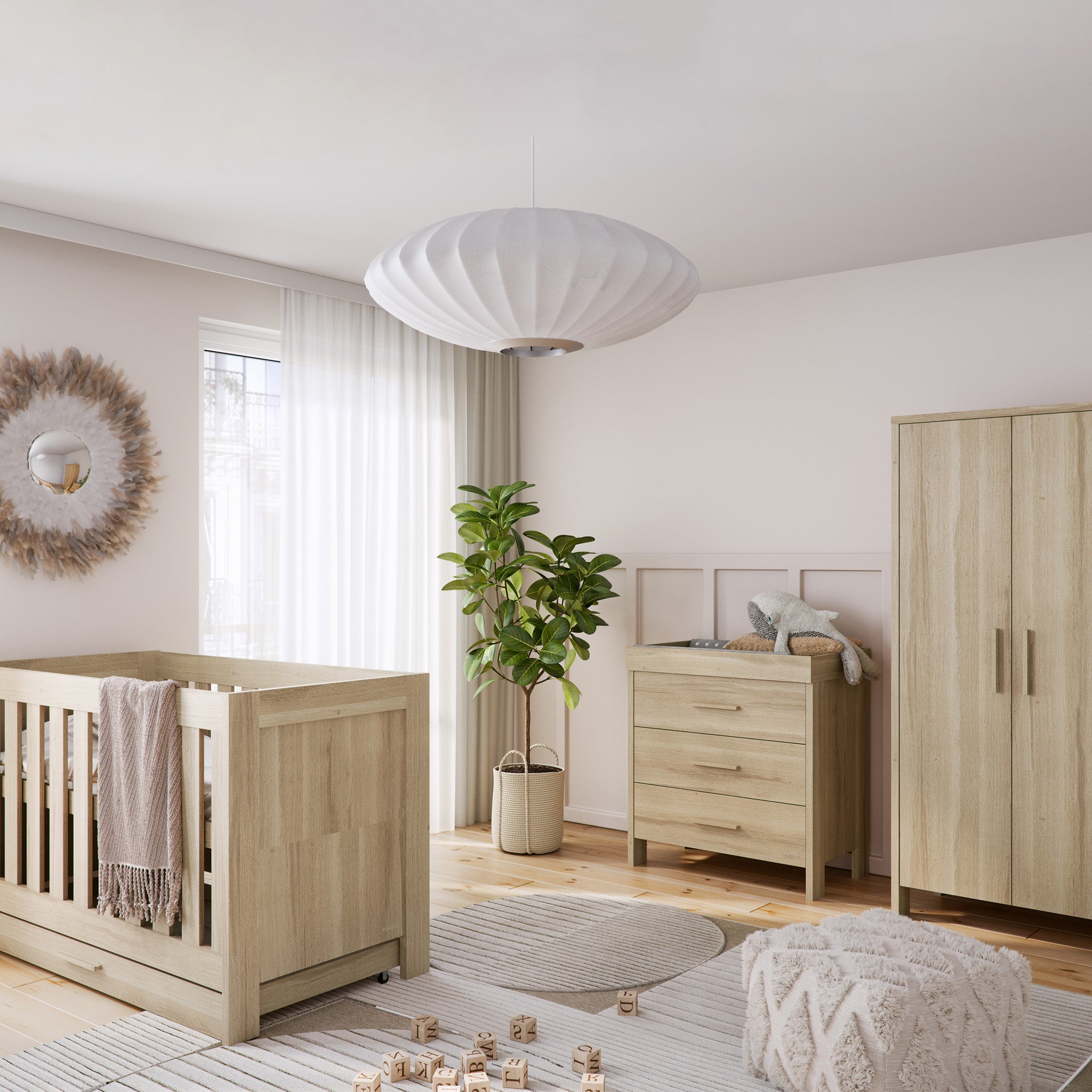 Solid wood nursery furniture sets online