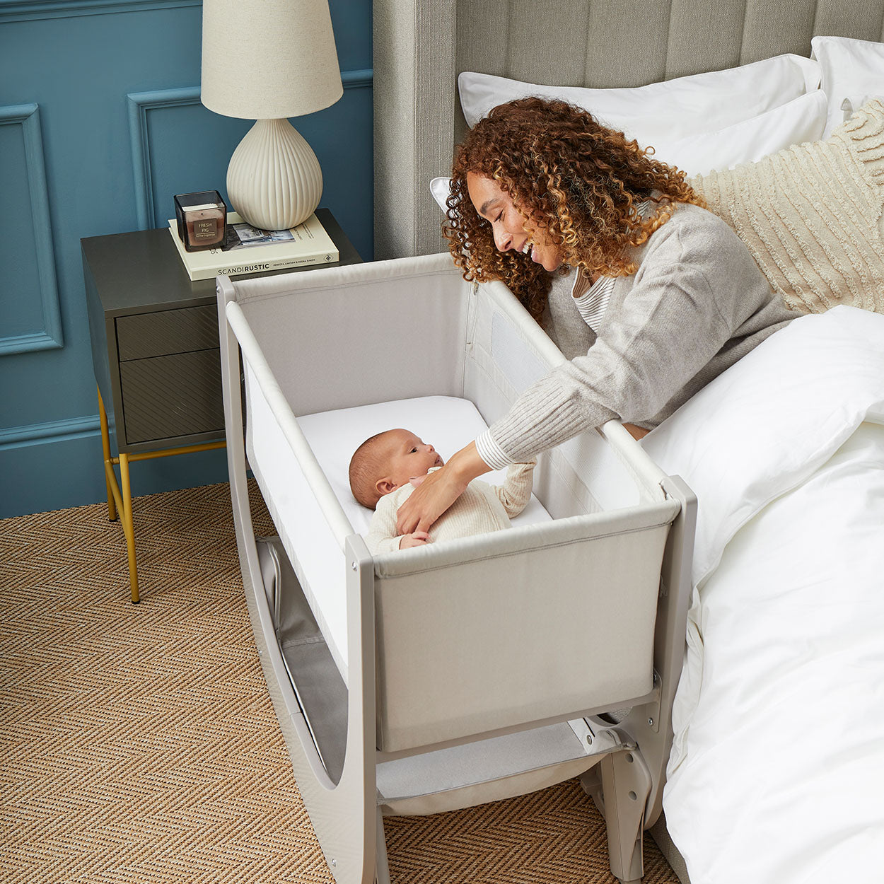 Shnuggle air bedside crib reviews online